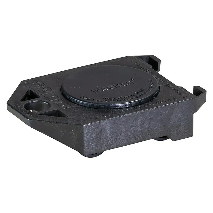 Stabilit Transportroller - L x B x H: 11,7 x 7,9 x 3,4 cm, Traglast: 200 kg, Kunststoff - Schwarze Rollenuntersetzer für Möbel von Wagner, ideal zum einfachen Bewegen von Möbeln auf verschiedenen Böden.
