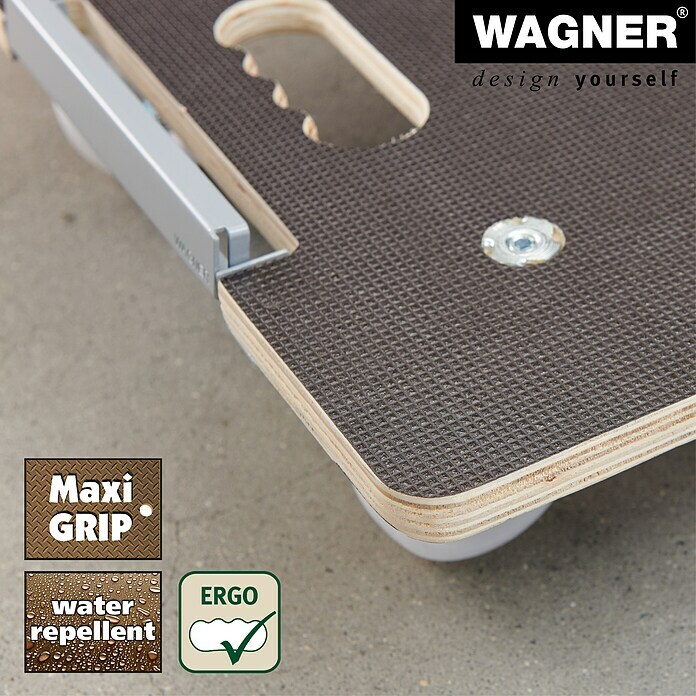 Wagner System Transportroller MM 1381 (L x B x H: 640 x 440 x 100 mm, Traglast: 250 kg)