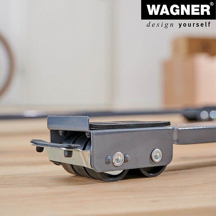 Wagner System Transportroller MM 1199Traglast: 500 kg, Längenverstellbarkeit: 440 mm - 700 mm Detail Shot