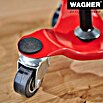 Wagner System Transportroller (L x B x H: 160 x 160 x 60 mm, Traglast: 60 kg)