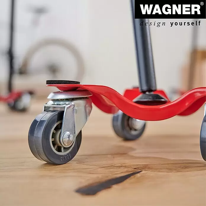 Wagner System Transportroller MM 1193 - L x B x H: 160 x 160 x 60 mm, Traglast: 60 kg, Stahl - Detailaufnahme