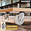 Wagner System Transportroller MM 1319 (L x B x H: 57,5 x 30 x 10 cm, Traglast: 200 kg, Holz) | BAUHAUS