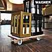 Wagner System Transportroller MM 1319 (L x B x H: 57,5 x 30 x 10 cm, Traglast: 200 kg, Holz) | BAUHAUS