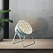 Home Sweet Home Clemento Tischleuchte rund (60 W, Farbe: Grau, L x B x H: 48 x 40 x 62 cm)