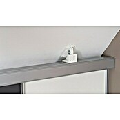 Optimum Set para puertas correderas (Blanco/gris, 120 x 120 cm)