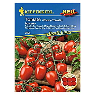 Kiepenkerl Profi-Line Gemüsesamen Tomate (Dolcetto, Solanum lycopersicum, Erntezeit: Juli)