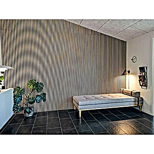 FibroTech Akustikpaneel Premium (Light Oak, 2.440 x 605 x 22 mm)