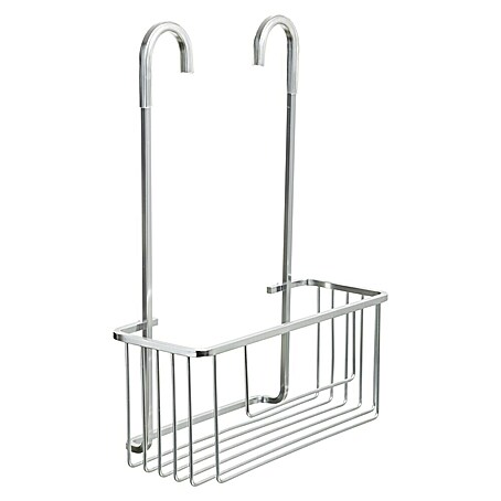 Tatay Aluminium Cesta de baño (12,8 x 28 x 38,5 cm, Aluminio, Cromo)