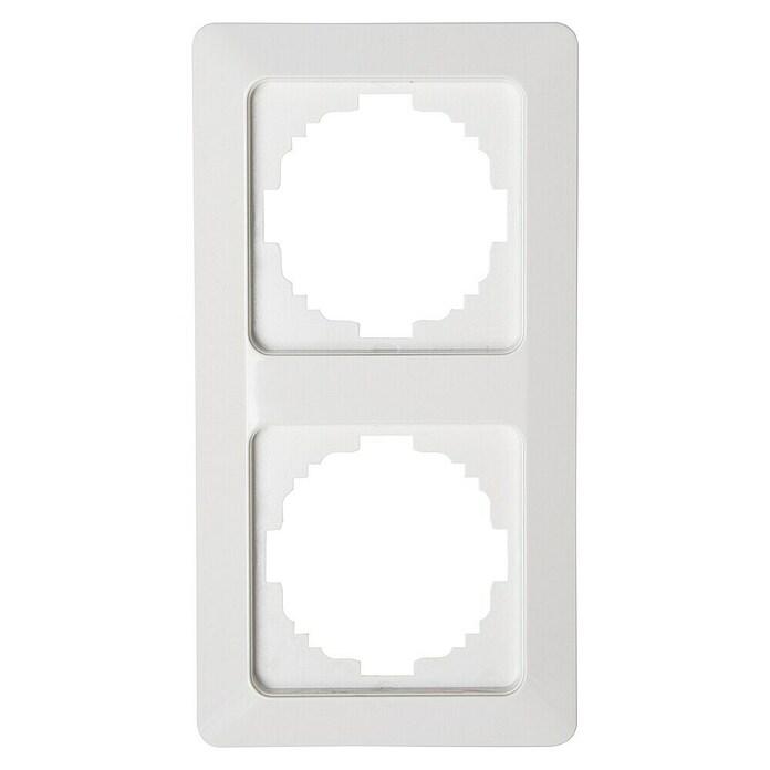 Voltomat Milano Afdekraam (Wit, 2 standen, Kunststof, Inbouw)