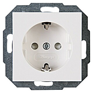 Voltomat Verona Stopcontact met kinderbeveiliging 6-pack (Zuiver wit, Enkelvoudig, Kunststof, IP20, 6 st.)