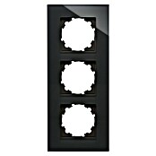 Voltomat Verona Glazen afdekraam (Zwart, 3 voudig, Glas) | BAUHAUS