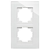 Voltomat Verona Glazen afdekraam (Wit, 2 voudig, Glas) | BAUHAUS