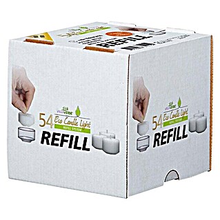 Teelichter ECL Refill (54 Stk., Weiß)