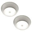 Mr. Beams LED-Sensor-Deckenleuchte rund MB990 (Ø x H: 19 x 6,5 cm, Neutralweiß, Weiß, 2 Stk.) | BAUHAUS