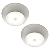 Mr. Beams LED-Sensor-Deckenleuchte rund MB990 (Ø x H: 19 x 6,5 cm, Neutralweiß, Weiß, 2 Stk.) | BAUHAUS