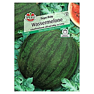 Sperli Obstsamen Wassermelone Sugar Baby (Citrullus lanatus, Erntezeit: August)