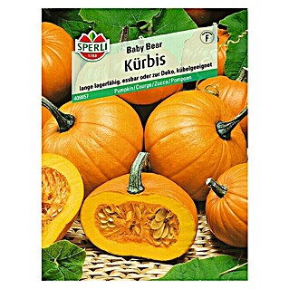 Sperli Gemüsesamen Kürbis (Baby Bear, Cucurbita pepo, Erntezeit: August)