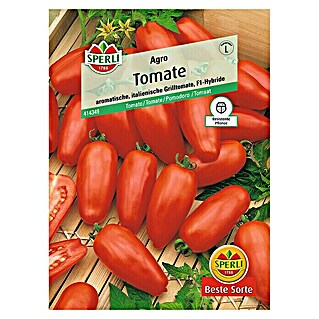 Sperli Gemüsesamen Tomate (Agro, Solanum lycopersicum, Erntezeit: Juli)