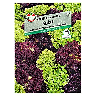 Sperli Salatsamen Pflücksalat (Fitness Mix, Lactuca sativa, Erntezeit: Mai)