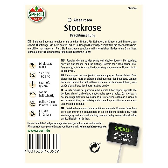 STOCKROSE           PRACHTMISCHUNG