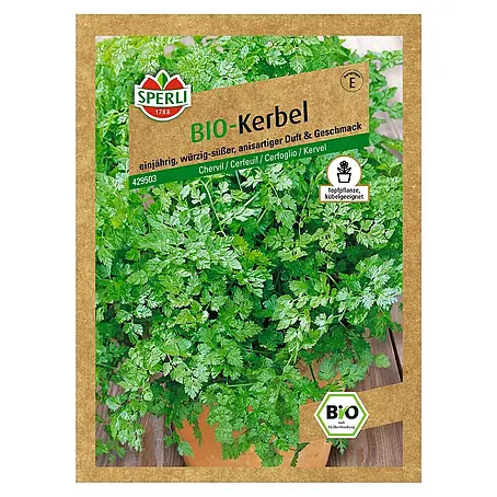 Sperli  Kräutersamen Bio Kerbel