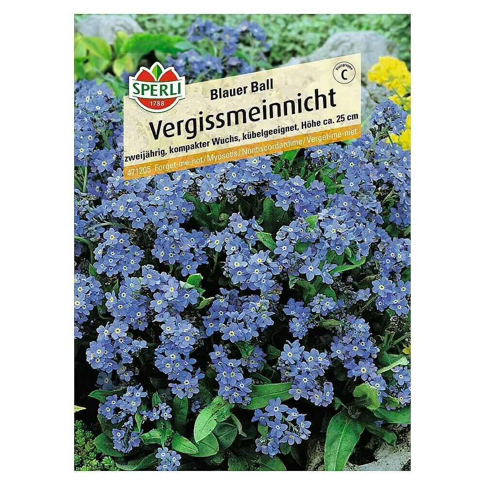 Blumensamen – Vergissmeinnicht (Myosotis) Der Blauen Alpen Von Batlle – Für Steingärten, Beete & Töpfe