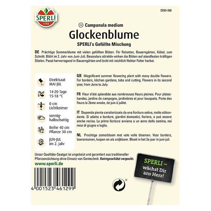 GLOCKENBLUME SPERLI´S EMPITO MISCHUNG