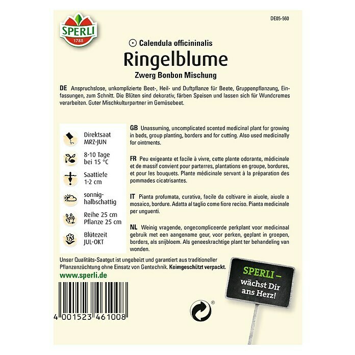 RINGELBLUME ZWERG BONBON MISCHUNG