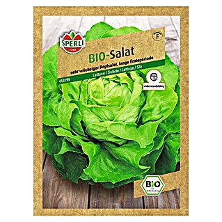 Sperli Salatsamen Bio Kopfsalat (Lactuca sativa, Erntezeit: Mai)