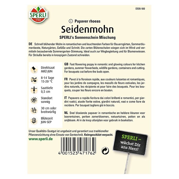 SEIDENMOHN SONNENSCHEIN MISCHUNG