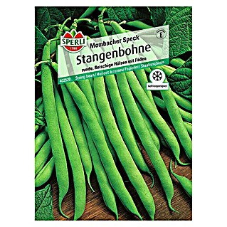 Sperli Gemüsesamen Stangenbohne (Mombacher Speck, Phaseolus vulgaris, Erntezeit: Juli)