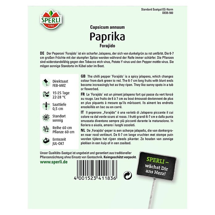 Paprika Forajido