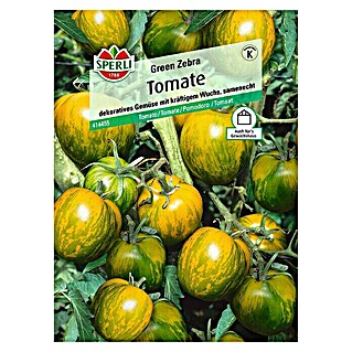 Sperli Gemüsesamen Tomate (Green Zebra, Solanum lycopersicum, Erntezeit: Juli)