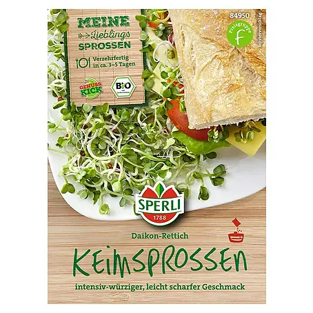 Sperli  Gemüsesamen Keimsprossen 'Daikon Rettich'