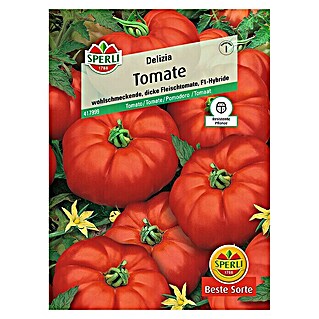 Sperli Gemüsesamen Tomate (Delizia, Solanum lycopersicum, Erntezeit: Juli)