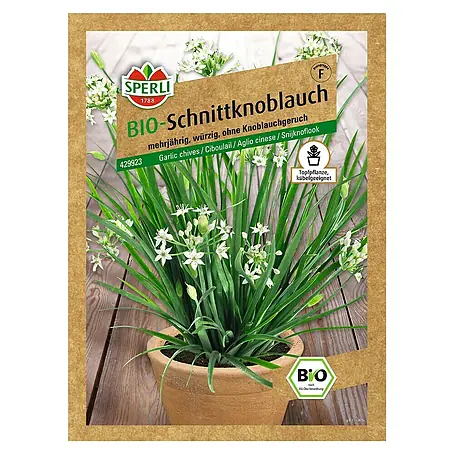 Sperli  Kräutersamen Bio Schnittknoblauch