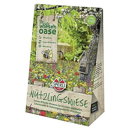 Wildblumensamen Nützlingswiese (25 m²)