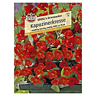 Sperli Kräutersamen Kapuzinerkresse (Tropaeolum minus, Saatzeit: Mai)