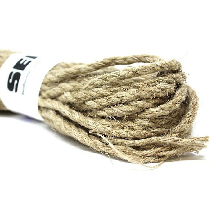 Seilflechter Seil Hanf geschlagen (Durchmesser: 4 mm, 20 m, Natur) | BAUHAUS