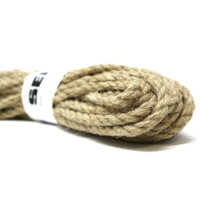Seilflechter Seil Hanf geschlagen (Durchmesser: 6 mm, 15 m, Natur) | BAUHAUS