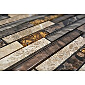 Mozaik pločica Verbund Crystal Mix  (29,8 x 33,8 cm, Bež-smeđe boje, Sjaj) | BAUHAUS