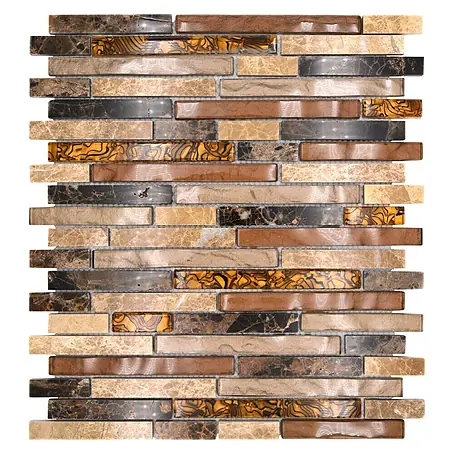 Mosaikfliese Verbund Crystal Mix