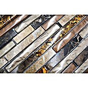 Mozaik pločica Verbund Crystal Mix  (29,8 x 33,8 cm, Bež-smeđe boje, Sjaj) | BAUHAUS
