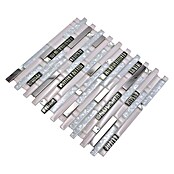Mozaik pločica Crystal Mix  (29,8 x 33,8 cm, Bijele boje, Sjaj) | BAUHAUS
