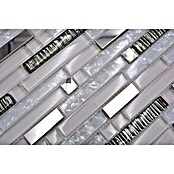 Mozaik pločica Crystal Mix  (29,8 x 33,8 cm, Bijele boje, Sjaj) | BAUHAUS