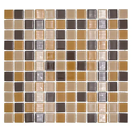 Mosaikfliese Quadrat Crystal Mix CM 4555