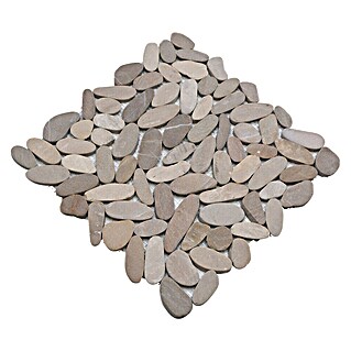 Mozaik pločica Kiesel Uni XKS IN10 (30,5 x 30,5 cm, Bež boje, Mat)