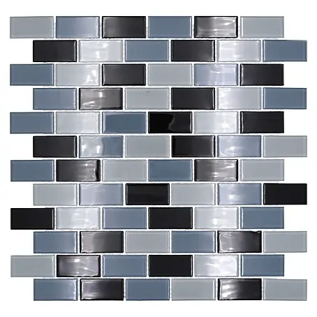Mosaikfliese Brick Crystal CM B499