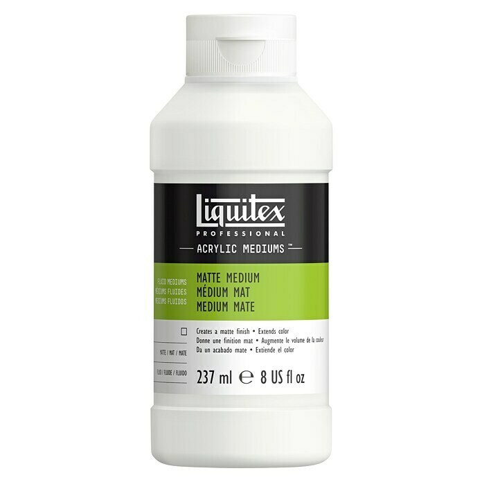 Liquitex Mattes Medium (237 ml, Geeignet für: Acrylfarben)