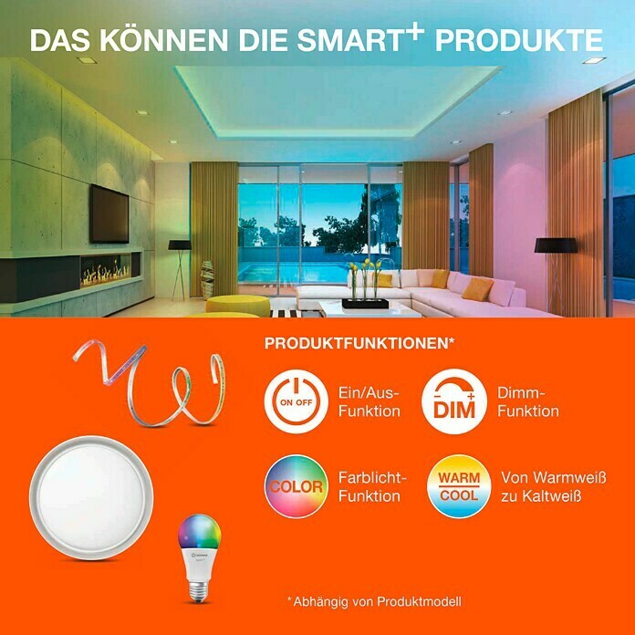 Ledvance Smart+ LED-Außenstrahler Gardenspot Mini RGBW 187,5 W, IP65 Unknown